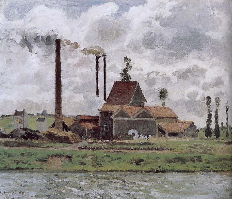 Camille Pissarro Metaponto factory near Watts